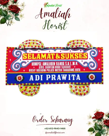 Papan Bunga Ucapan Selamat Bermani Ulu Raya